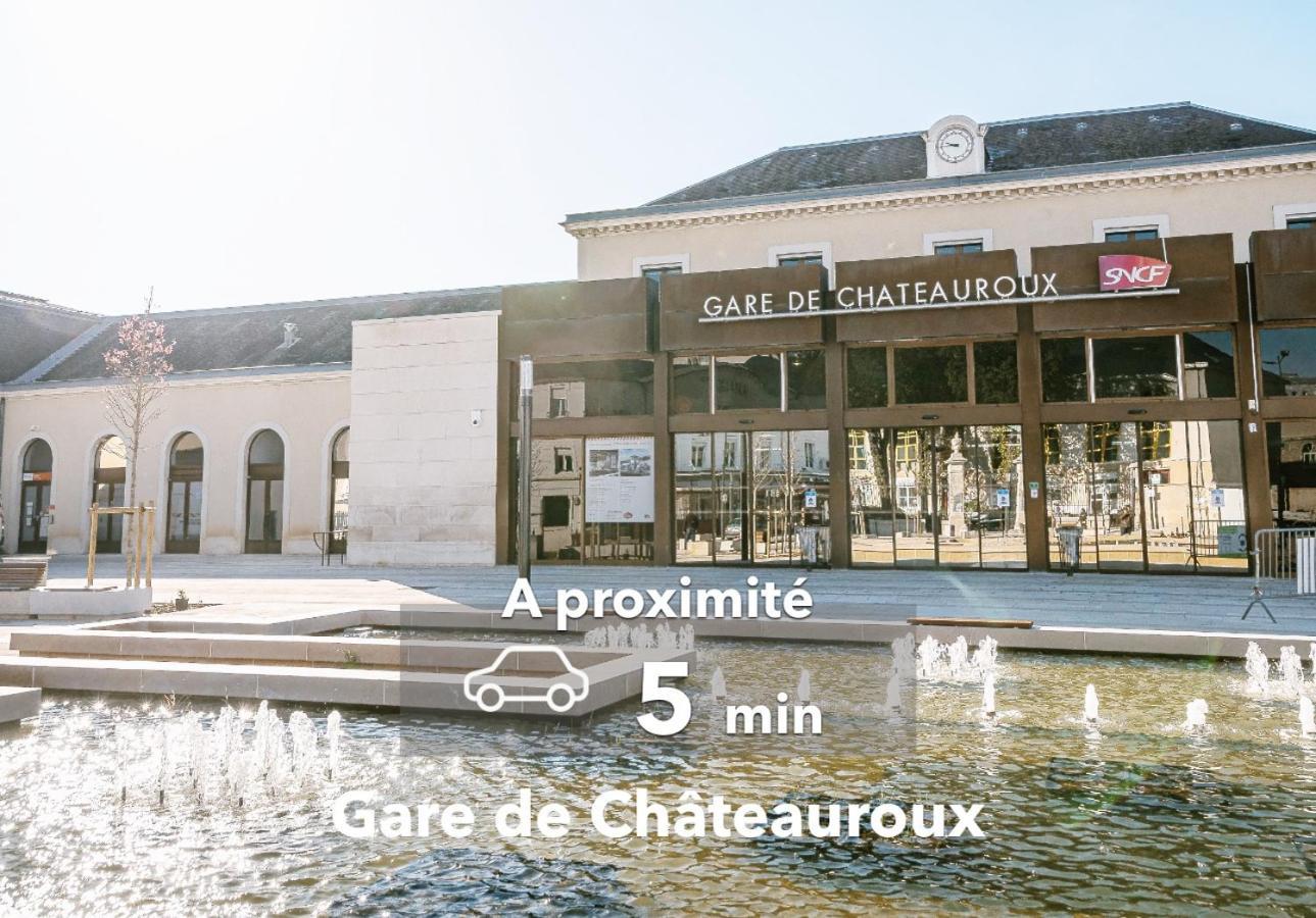 Le Boheme ⸱ Stationnement Gratuit ⸱ Fibre Apartment Deols Exterior photo